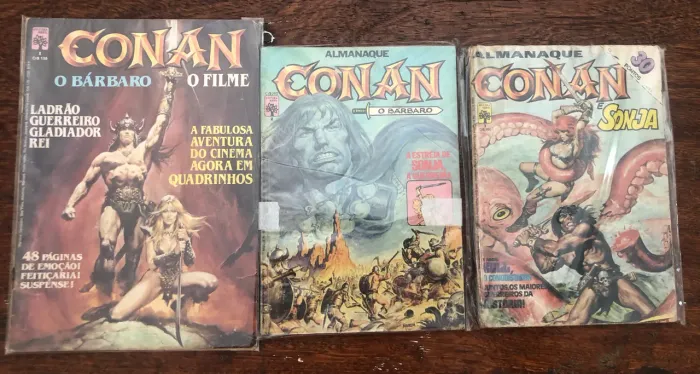 Coleção Almanaque Conan editora Abril