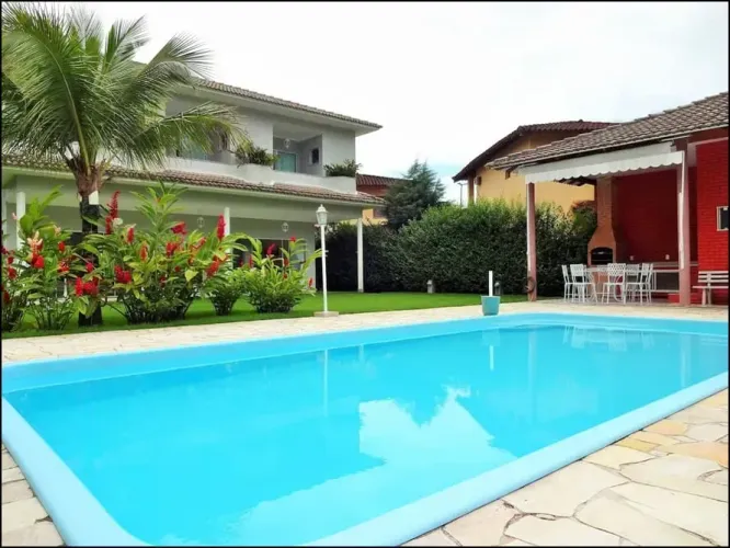 Casa de Alto Padrão no Porto Frade | 7 Suítes e Lazer Completo