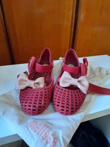 Fofissima sapatilha Melissa Vermelha