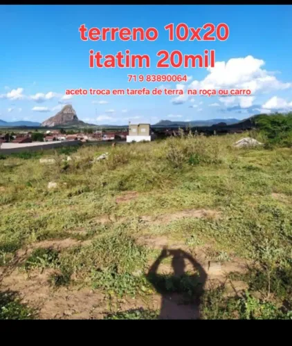 Terreno itatim 20 mil 