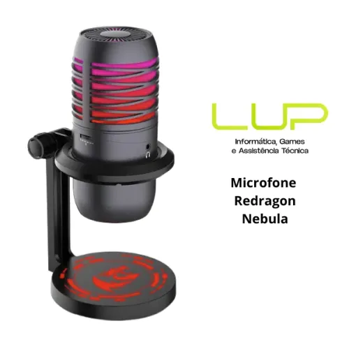 (LOJA FÍSICA) Microfone Gamer - Modelos variados