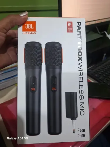 Microfone JBL profissional sem fio