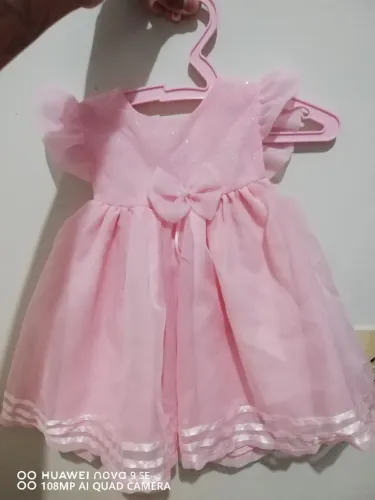 Vestido social 4 a 6 meses
