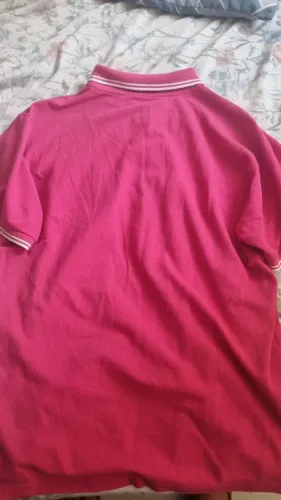 Blusa Polo rosa tamanho G