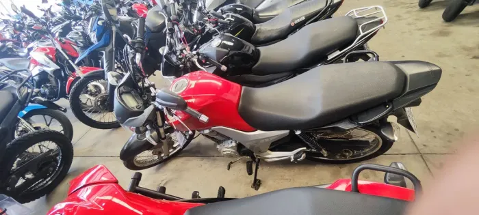 HONDA CG START 160  vermelha 2024 Shalon veículos Cariacica 