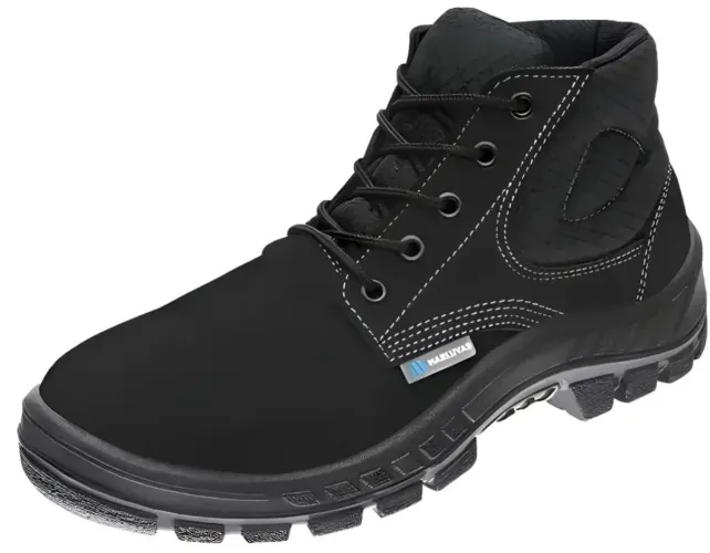 BOTA COTURNO PROFISSIONAL DE SEGURANÇA DO TRABALHO TAMANHO 40 NOVA NA EMBALAGEM ORIGINAL