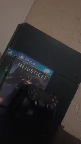 PS4 + Controle + Jogos