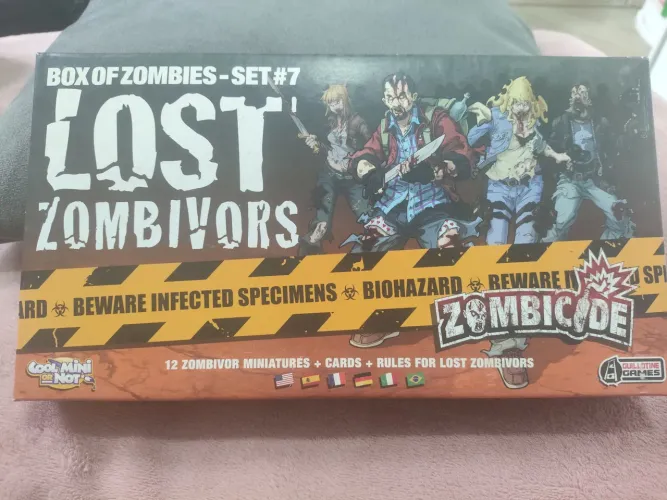 Lost Zombivors Box of Zombies - Set #7 (Zombicide Expansão)