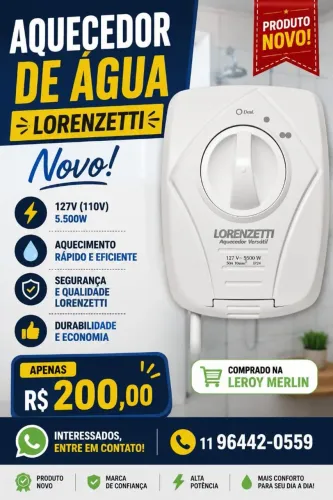 Aquecedor de água