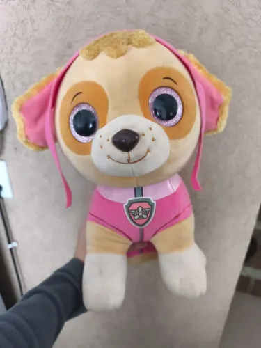 Pelúcia skye patrulha canina 40cm