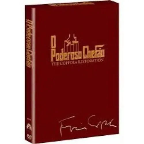 O Poderoso Chefão trilogia em dvd raro em excelente estado 