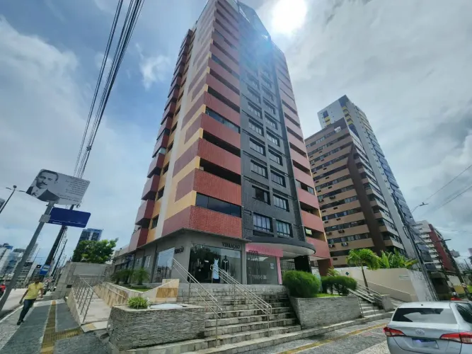 Apartamento à venda, 1 quarto, 1 suíte, vagas rotativas, Manaíra - João Pessoa/PB