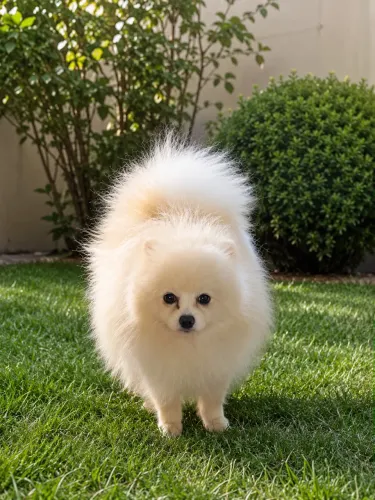 Lindo Lulu da Pimerânia Branco,disponível para venda!