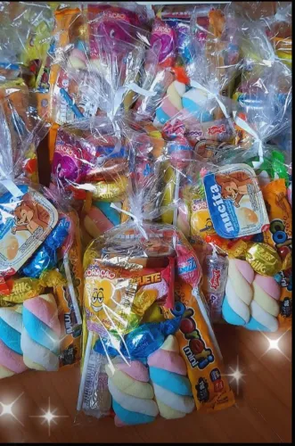 Saquinhos de doces