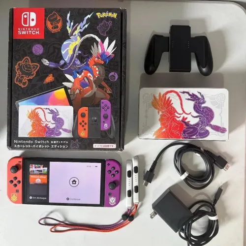 Nintendo Switch Oled Edição especial Pokémon - Destravado