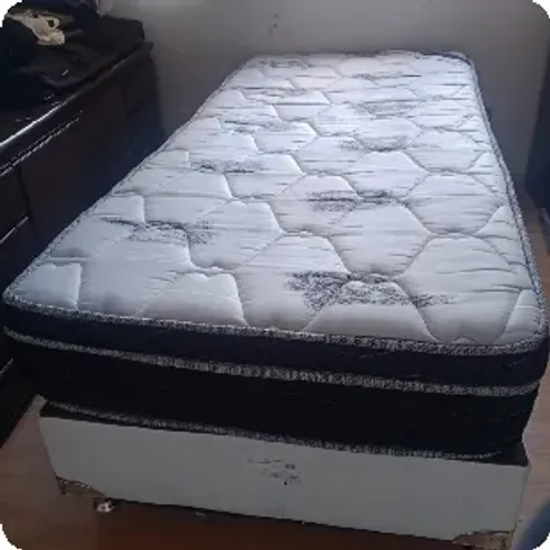 Conjunto Cama Box Solteiro Ortobom