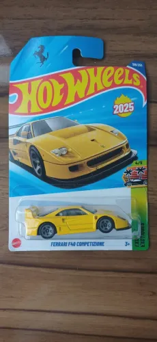 carrinho ferrari f40 competizione hot wheels 