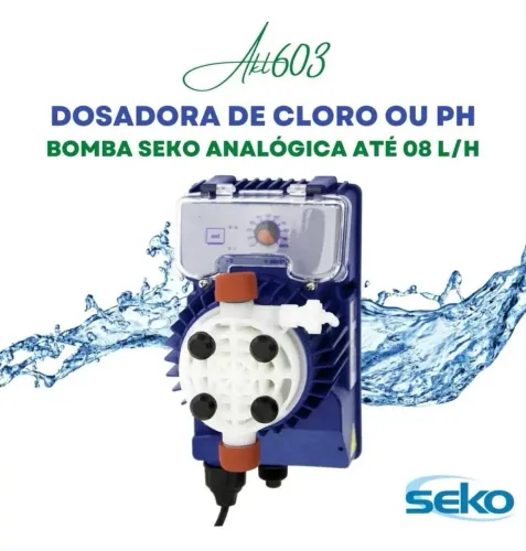 Bomba Dosadora Akl 603 - Controle Cloro E Ph Seko