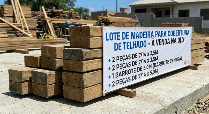 PEÇAS DE MADEIRA PARA TELHADO 