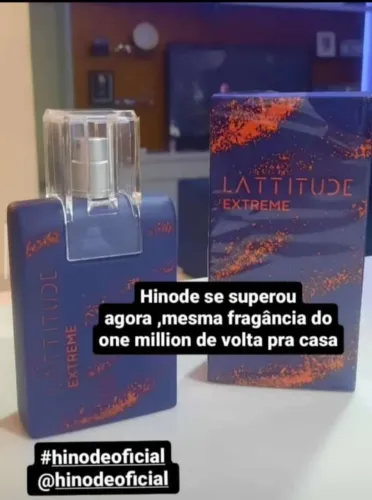 Perfume Lattitude Extreme Hinode 100ml | Inspiração 1 Million com Preço mais em conta