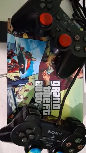 Vendo ps2 completo