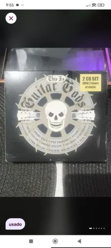 Box CD Guitar Golds em excelente estado de qualidade 