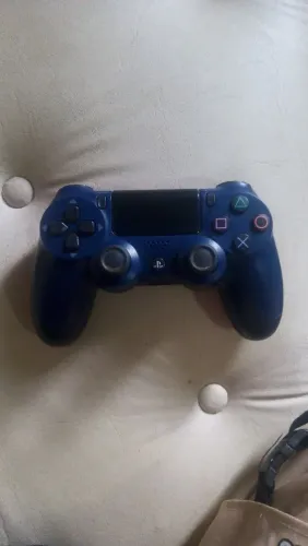 Playstation 4 controle azul edição limitada não sei se funciona