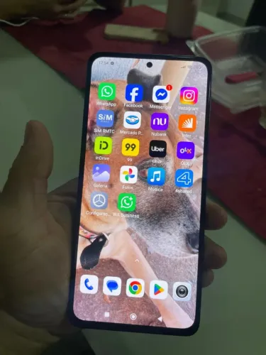 Note 13 256gb 12 ram biometria na tela câmera traseira 108 mpx todo orig 580 s menos