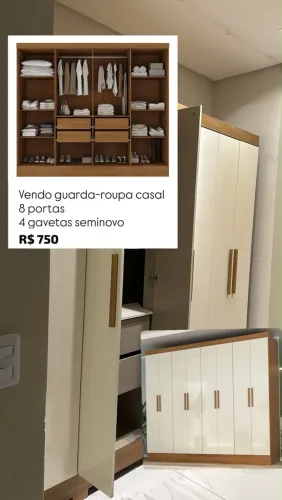 Guarda-roupa 8 portas