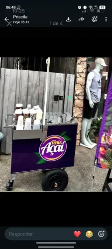 Carrinho de Açaí