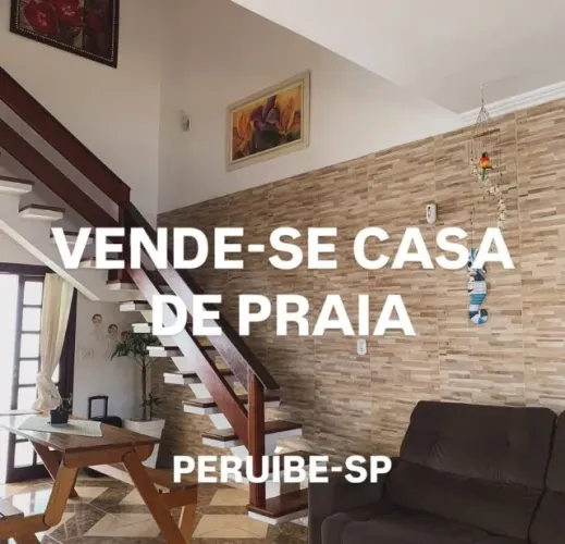 CASA DE PRAIA EM PERUIBE - 4 QUARTOS