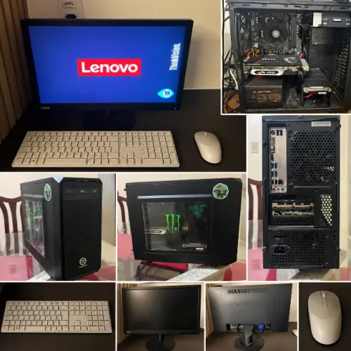 PC Gamer Completo Ryzen 5 5600G + GTX 1660 6GB + 16GB + Monitor