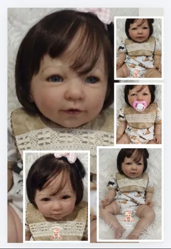 Bebê Reborn linda tamanho de um bebê de 2 a 3 meses
