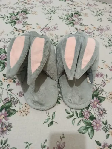 Pantufas de coelho 
