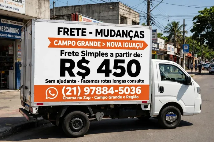 Frete mudança 
