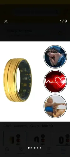Anel inteligente R06 Smart Ring