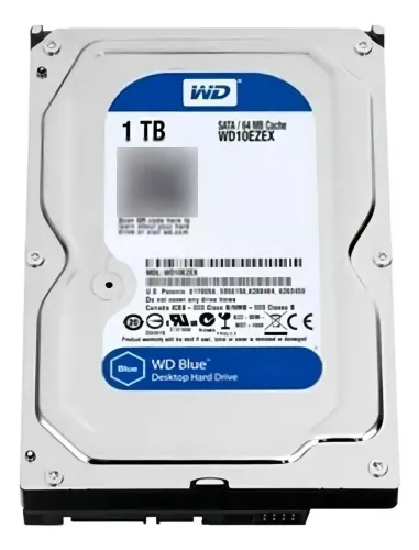Hd Disco Rígido Interno 1tb Western Digital Wd10ezex<br>R$200,00