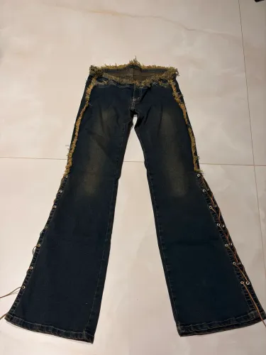 Calça jeans inspired roberto cavalli