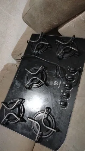 Cooktop 5 bocas funcionando perfeitamente