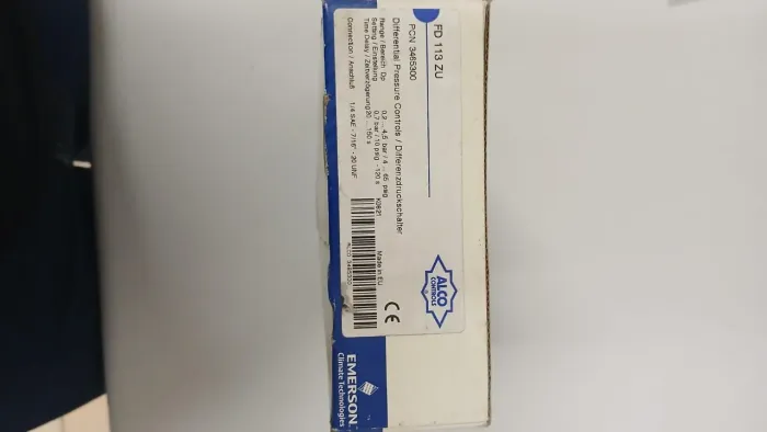 Pressostato Diferencial Óleo Emerson Alco Controls Fd 113 Zu