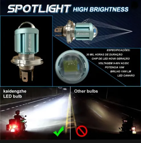 LUZ LED H4 