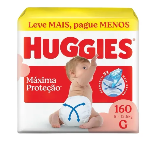 Fralda huggies G