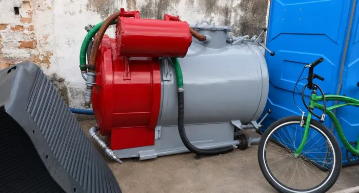 Tanque limpa fossa 2700 litros 