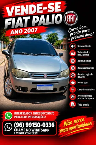 Fiat Palio 1.0/ Trofeo 1.0 Fire/ Fire Flex 4P 2007