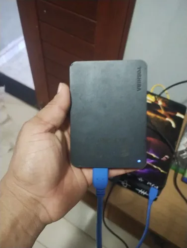 HD externo 1TB de memória 