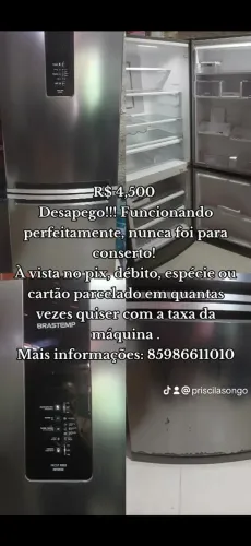 Geladeira Brastemp Inverter - DESAPEGO