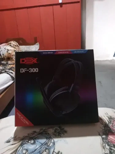 Headset Gamer DEX DF-300 novo na caixa