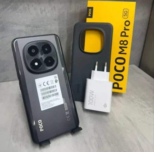 Celular Poco M8 Pro 5G NFC 256GB 08GB RAM Verde Preto Prata Lacrado 
