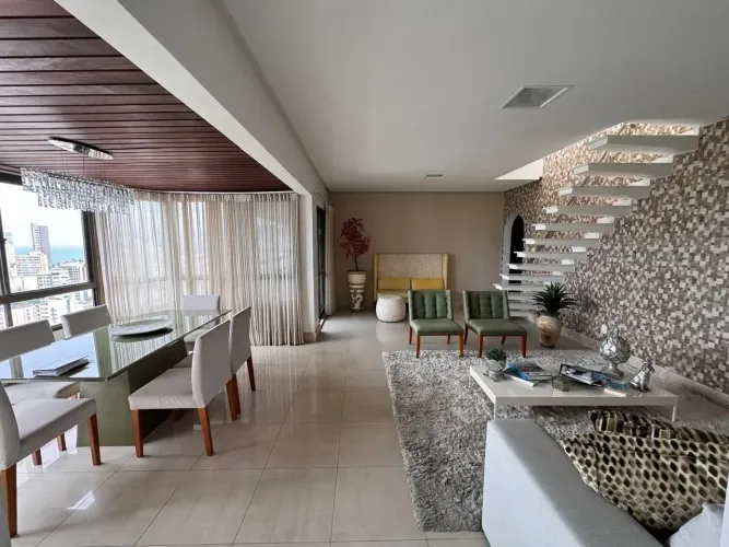 Apartamento duplex à venda com 405m2 de 4/4+dep. na Graça - Salvador - BA