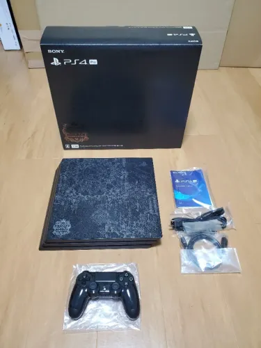 PS4 Pro 1TB Kingdom Hearts III Edição Limitada Completo na Caixa
